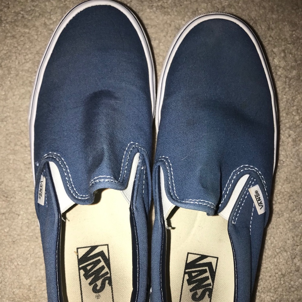 Blue vans :)